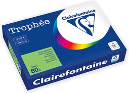 Clairefontaine Trophée Intens | gekleurd papier | A4 | 80 g | 500 vel | muntgroen