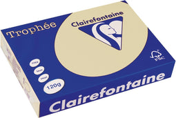 Clairefontaine Trophée Pastel, gekleurd papier, A4, 120 g, 250 vel, gems