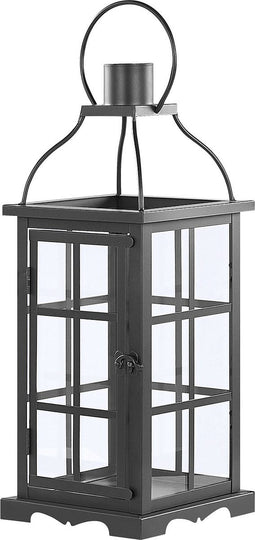 CLARA - Lantaarn - Zwart 52 cm - IJzer