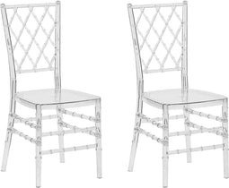 CLARION - Eetkamerstoel - Transparant - Polycarbonaat
