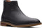 Clarks - Heren - Jaxen Chelsea - G - 2 - Maat 41 1/2 - Black leather
