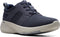 Clarks - Heren - Lehman Tie - G - 3 - navy - maat 10,5