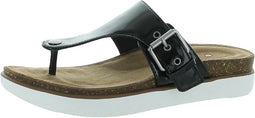 Clarks Women's Elayne Step Flip Flop - Maat 40 - Zwart