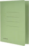 Class'ex dossiermap 3 kleppen formaat 182 x 225 cm (voor formaat A5 schrift) groen - 1 stuk