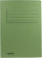 Class'ex dossiermap 3 kleppen formaat 237 x 347 cm (voor formaat folio) groen