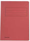 Class'ex dossiermap, 3 kleppen ft 23,7 x 32 cm (voor ft A4), kers