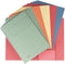 Class'ex dossiermap formaat 237 x 347 cm (voor formaat folio) geassorteerde kleuren pak van 25 stuks
