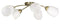 Classic chandelier pendant ceiling lamp Activejet BENITA Patina 5xE27 for living room