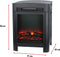 Classic Fire Sfeerhaard Modena - Electrische Haard met Verwarming, Bedieningspaneel en Timer- Kachel Elektrisch met LED Vlammen - 2 Warmtestanden 1800/2000W - Vrijstaand - Zwart