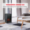 Classic Fire Sfeerhaard Modena - Electrische Haard met Verwarming, Bedieningspaneel en Timer- Kachel Elektrisch met LED Vlammen - 2 Warmtestanden 1800/2000W - Vrijstaand - Zwart
