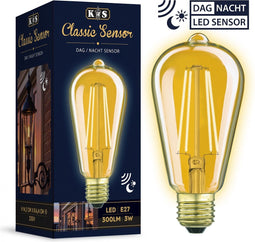 Classic Sensor LED 3W dag/nacht