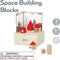 CLASSIC WORLD Houten blokken Puzzel Spel Gebouwen Puzzel Ruimtelijk bouwen voor kinderen 41 el.