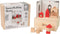 CLASSIC WORLD Houten blokken Puzzel Spel Gebouwen Puzzel Ruimtelijk bouwen voor kinderen 41 el.