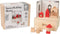 CLASSIC WORLD Houten blokken Puzzel Spel Gebouwen Puzzel Ruimtelijk bouwen voor kinderen 41 el.