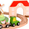 Classic World Houten Boerderijtrein Speelset, 28dlg.