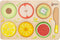 Classic World Houten Fruit Puzzel Breuken, 22dlg.