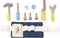Classic World Houten Gereedschapsriem, 10dlg.