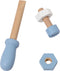 Classic World Houten Gereedschapsriem, 10dlg.