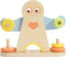 Classic World Houten Hercules Weegschaal, 7dlg.