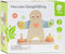 Classic World Houten Hercules Weegschaal, 7dlg.