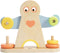 Classic World Houten Hercules Weegschaal, 7dlg.