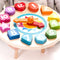 Classic World Houten Leerklok met Vormen Tic-Tac, 15dlg.