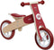 Classic World Houten Loopfiets Bordeauxrood