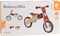 Classic World Houten Loopfiets Bordeauxrood