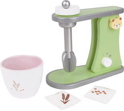 Classic World Houten Mixer Groen, 4dlg