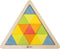 Classic World Houten Mozaïekpuzzel Driehoek, 67st.