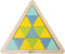 Classic World Houten Mozaïekpuzzel Driehoek, 67st.