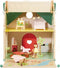Classic World Houten Poppenhuisje met Tuintje, 10dlg.