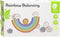 CLASSIC WORLD Houten puzzelblokken Balanceren regenboog 10 st.