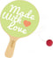 Classic World Houten Racket met Bal aan Koord