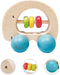 Classic World Houten Ratel Olifant met Wielen