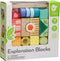 CLASSIC WORLD Houten sensorische blokken 7 functies multifunctionele legpuzzel vormen geluid MONTESSORI 14 stuks