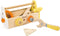 Classic World Houten Timmermanset met Gereedschapskist, 18dlg.