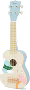 CLASSIC WORLD Houten Ukelele Gitaar voor Kinderen Blauw