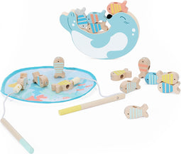 Classic World Houten Visspel Zeehond, 24dlg.