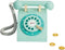 CLASSIC WORLD Klassieke houten telefoon voor kinderen 4 el.