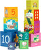 CLASSIC WORLD kubussen puzzel Transport Engels leren 10 stuks