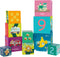 CLASSIC WORLD kubussen puzzel Transport Engels leren 10 stuks