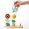 CLASSIC WORLD Puzzelblokken Piramide voor Kinderen Tuin Gieter 11 el.