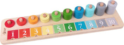 Classic World - Stapelteller - Blokken - Hout - 66-delig