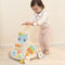 CLASSIC WORLD Walker Pusher 4in1 Robot Walker voor kinderen Xylofoon spiegelsorteerder