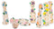 Classic World World Houten Bowlingset Bloemen, 14dlg,