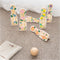 Classic World World Houten Bowlingset Bloemen, 14dlg,