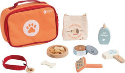 Classic World World Houten Dieren Verzorgen Speelset in Tas, 16dlg.