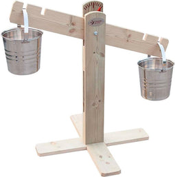 Classic World World Houten Zandbak Weegschaal met Emmers