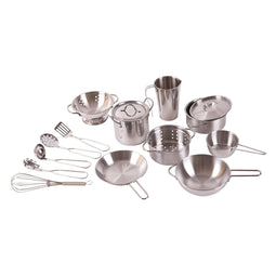 Classic World World RVS Pannenset, 15dlg.